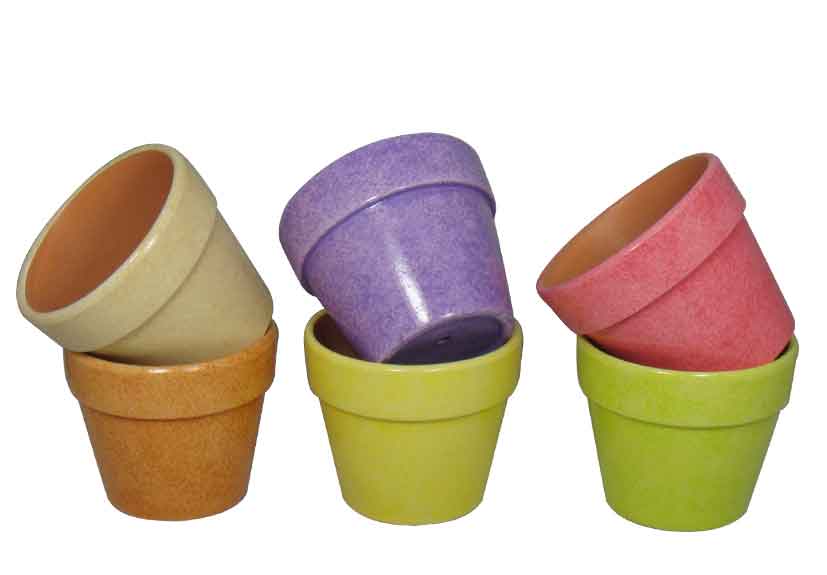 Terracotta Clock & Thermometer Set